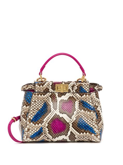 fendi python peekaboo